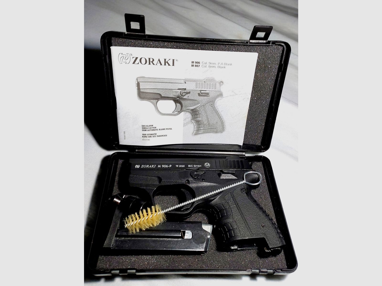 Zoraki M 906 - P Schreckschusspistole 9mm P.A.K. (PTB 1099) NEU!
