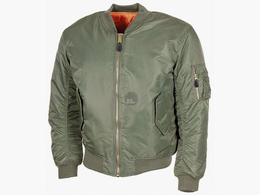 US pilot jacket MA1, olive