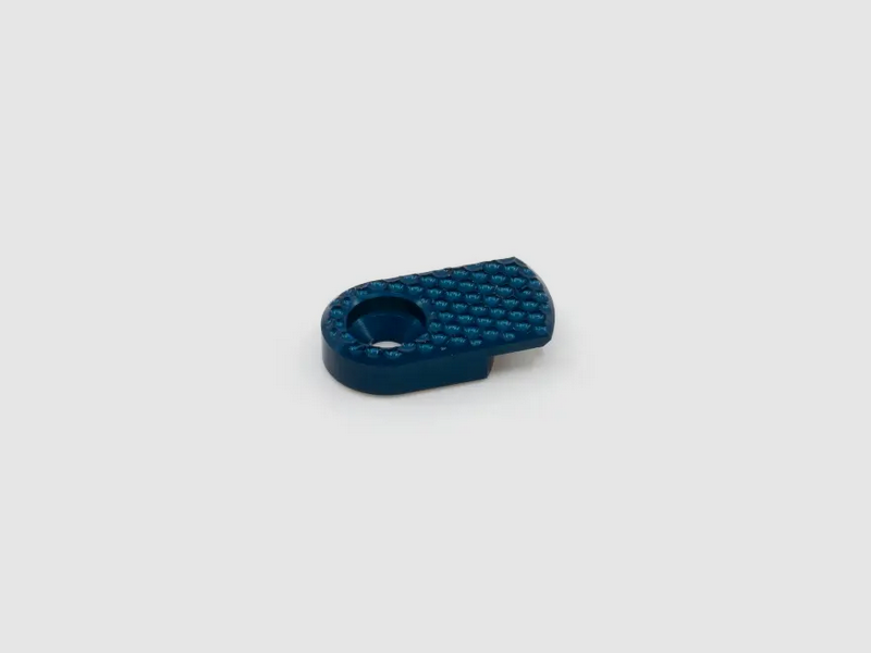 Extended magazine release lever CZ Shadow 2, TS 2 series – blue