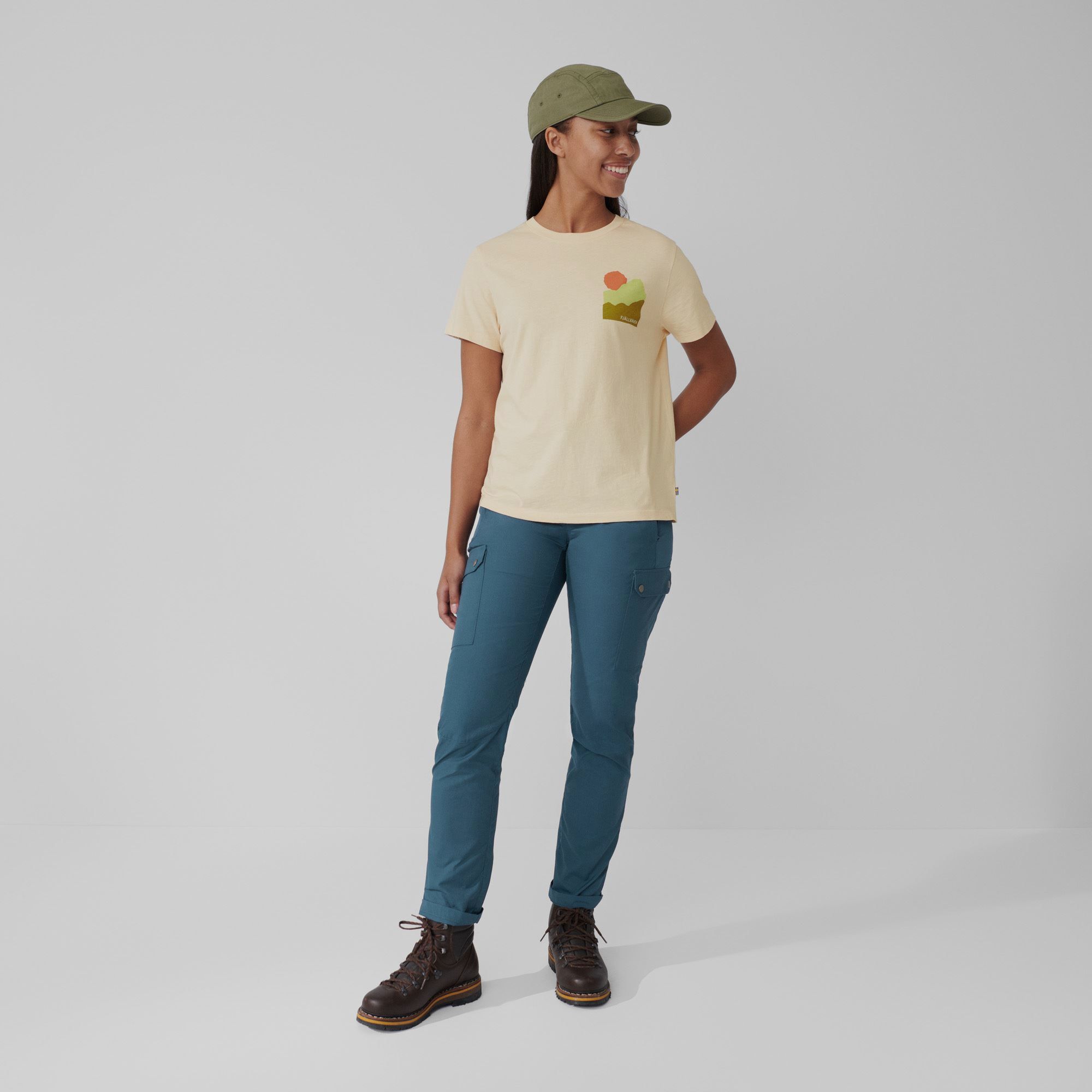 FJÄLL RÄVEN Nature T-Shirt W, Bild 3 von 4