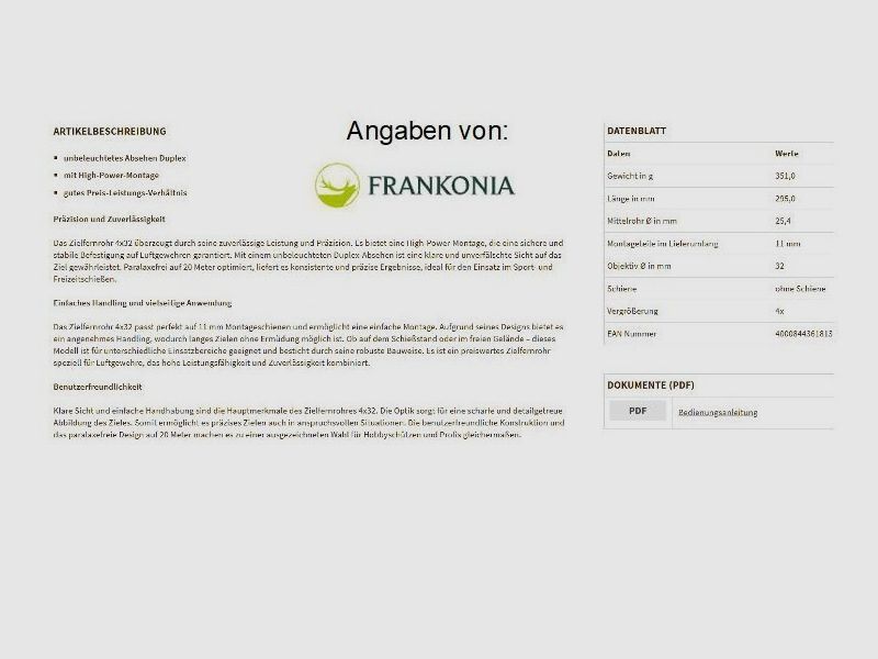 Diana Trailscout met Umarex richtkijker