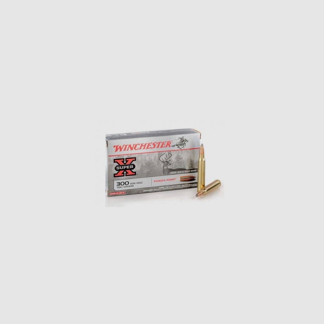 Winchester 300wm Super X Power Point 180 Gr, image 1 sur 2
