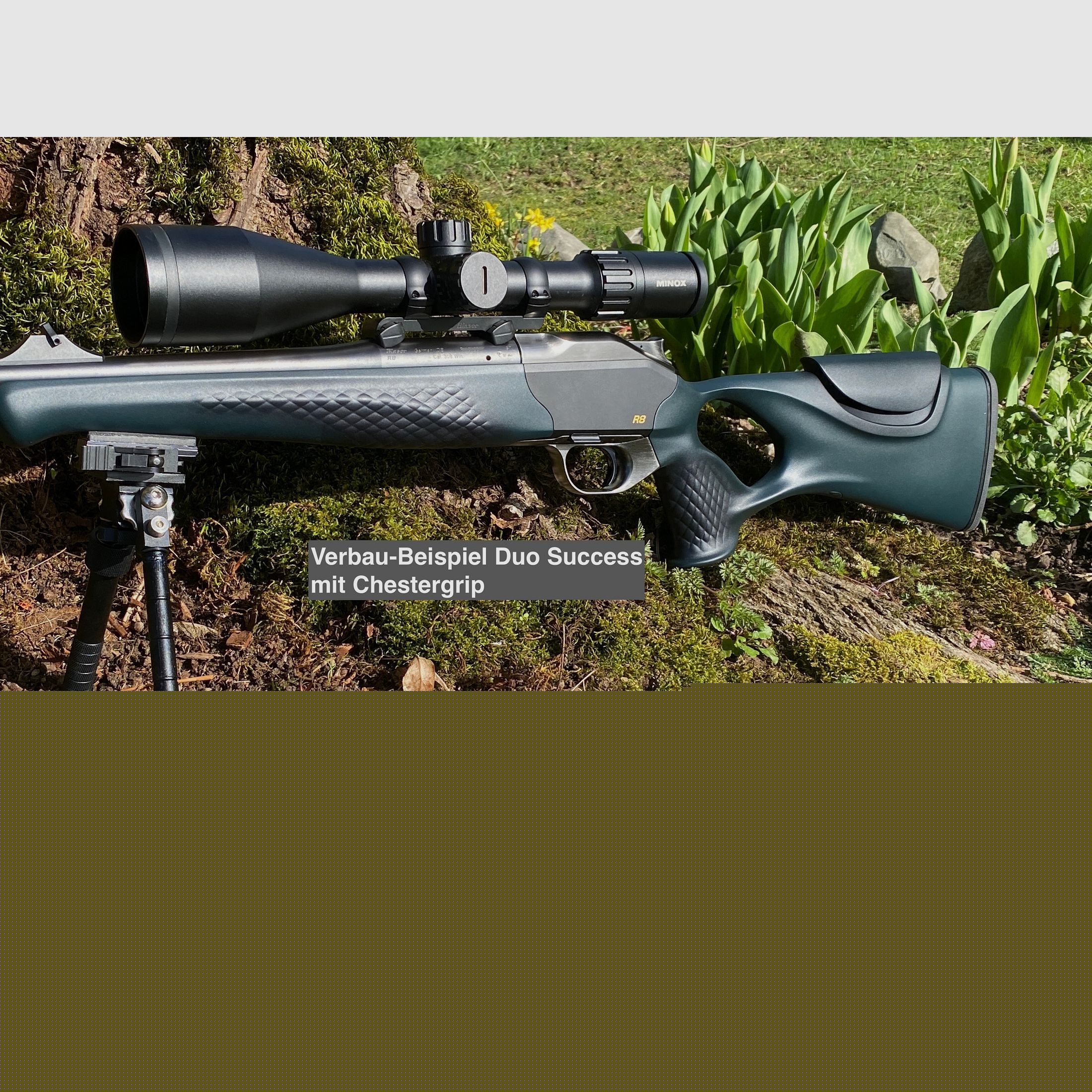 Blaser R8 Schaft / Lochschaft