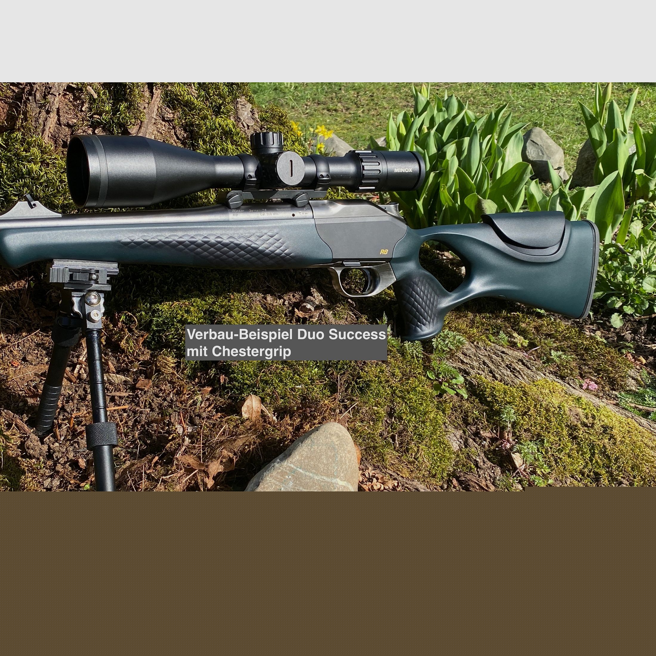 Blaser R8 stock / hole stock