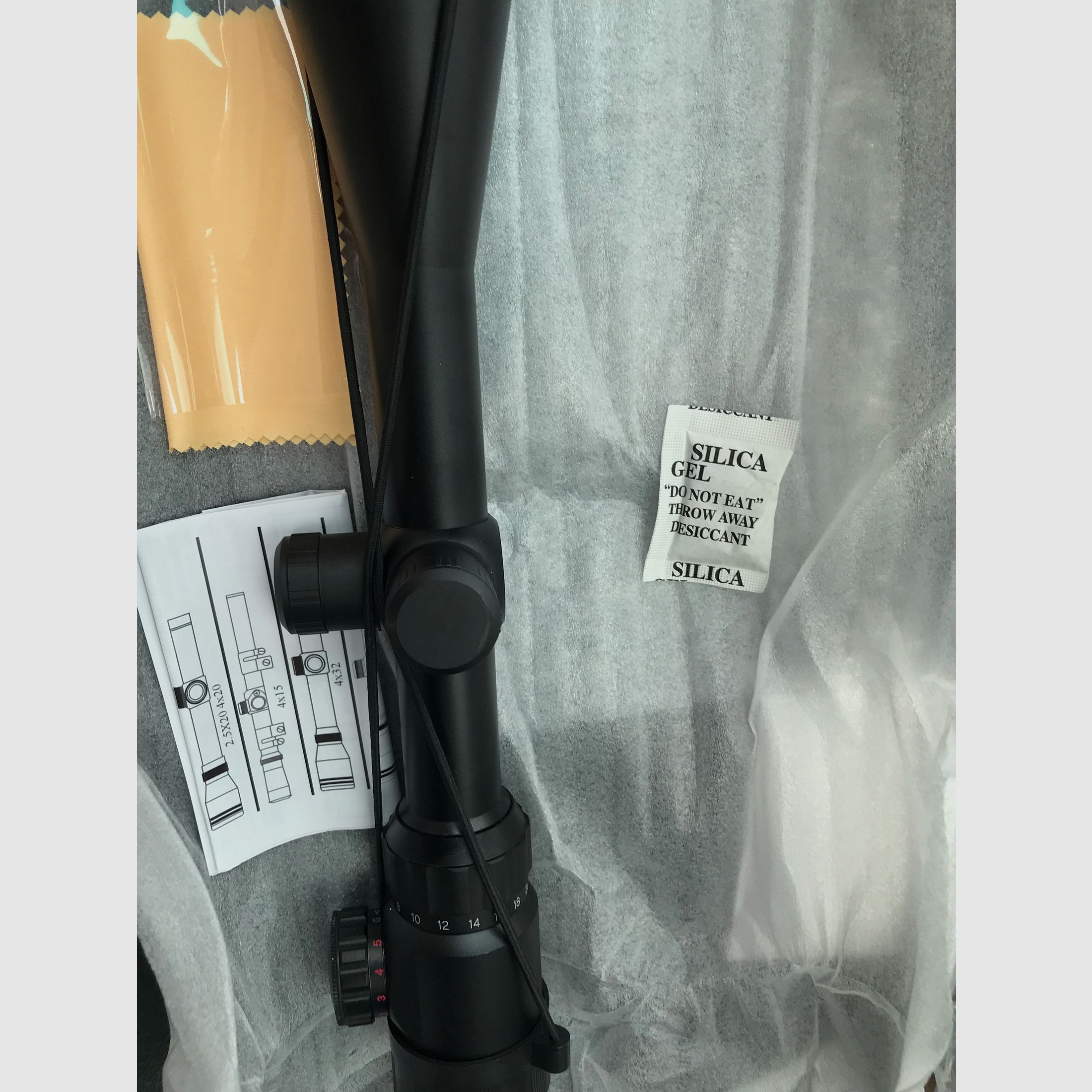 GSG Kompakt Luftgewehr 4,5 mm mit Zubehör