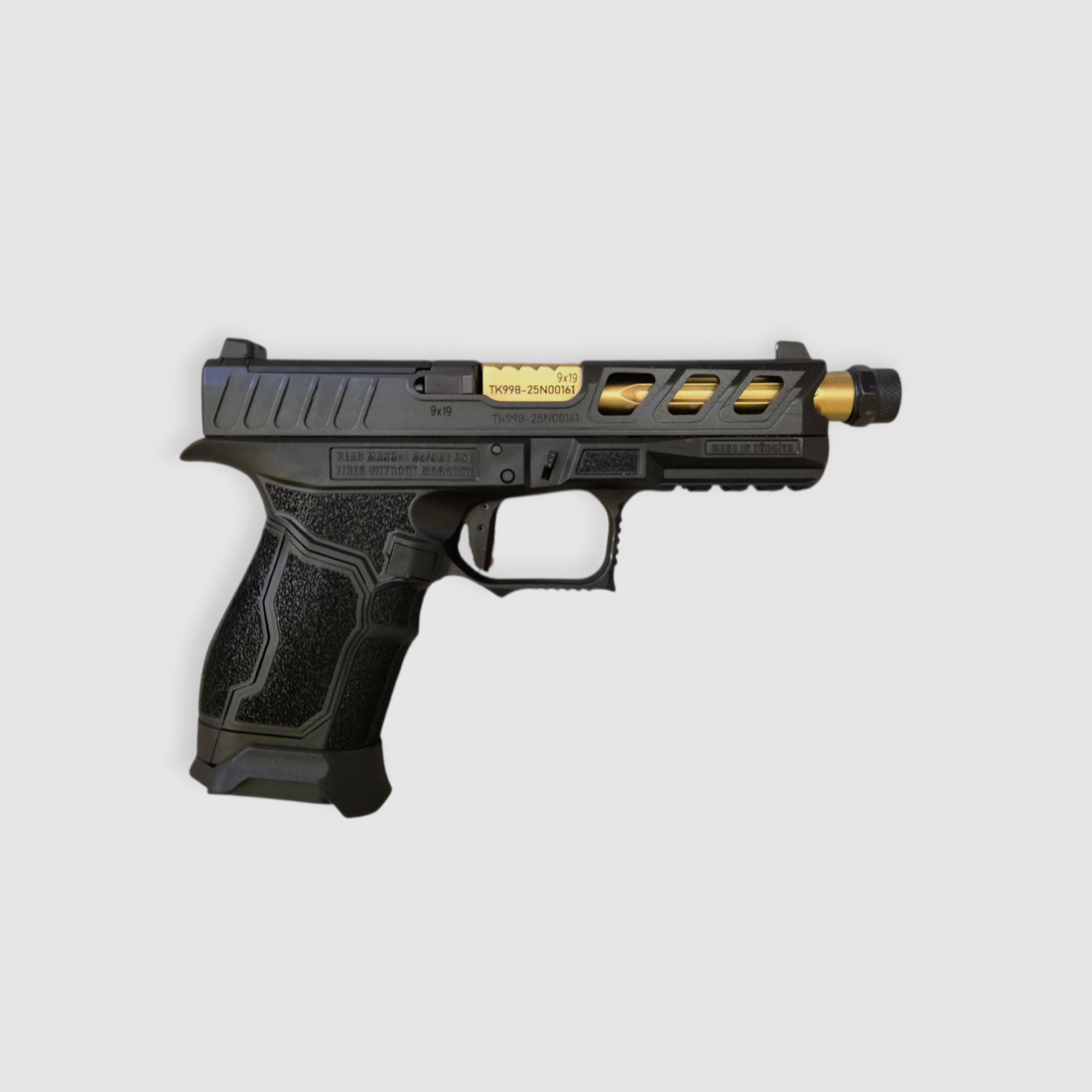AKSA Arms – Pistol / HM9-Extreme black / 15 rounds / 9×19, image 1 of 3
