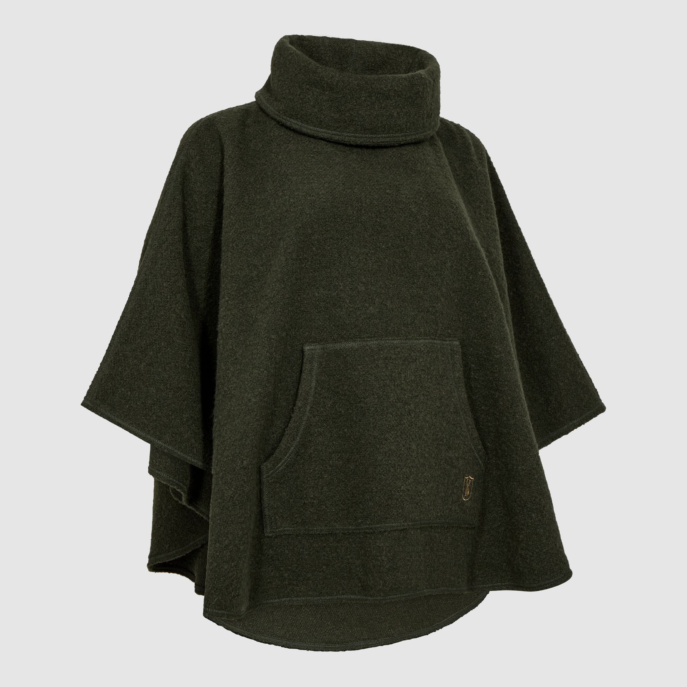 Lady Wilder Poncho - Loden Wood – Kleidergröße Damen: ONE SIZE