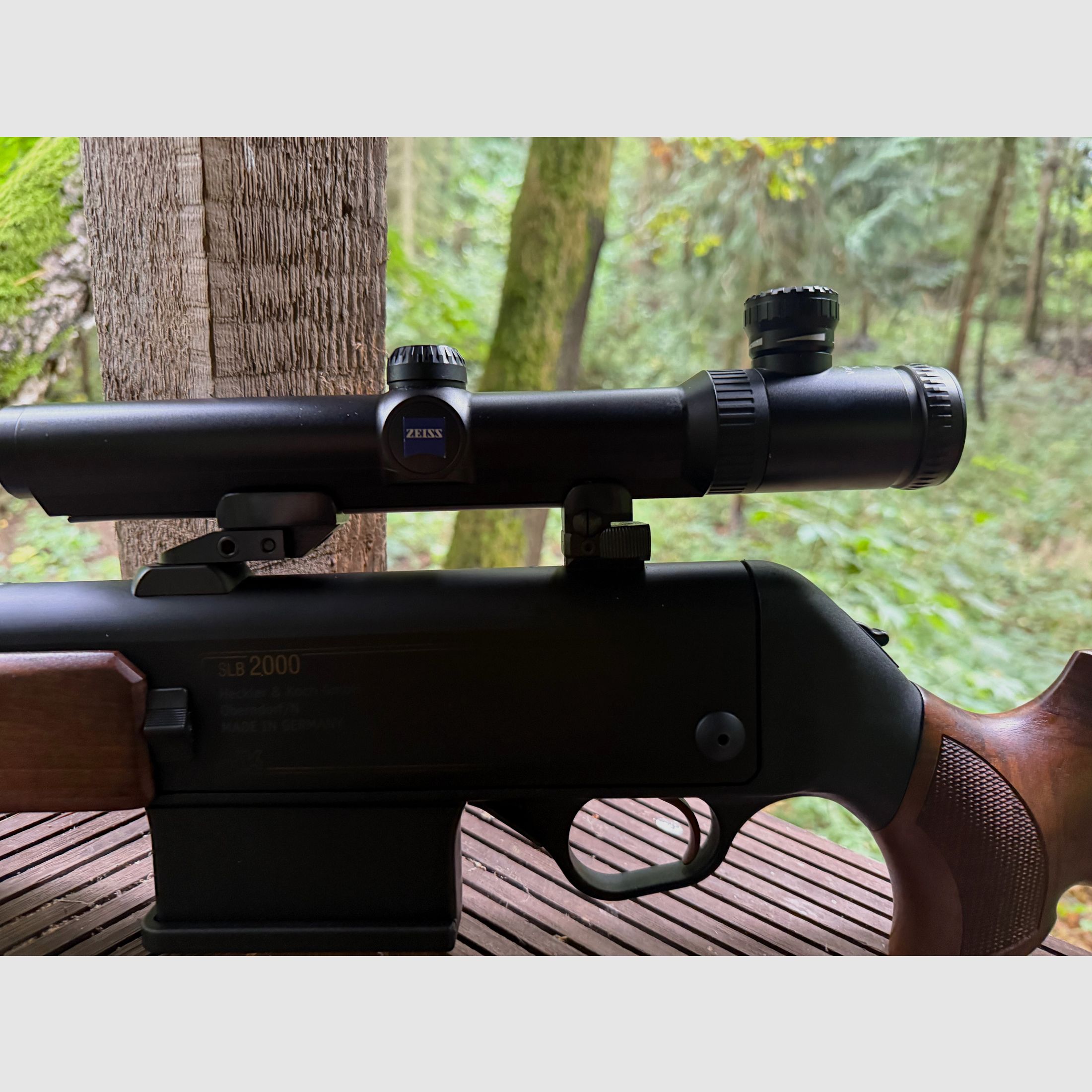 Heckler & Koch SLB 2000 mit Drückjagdoptik Zeiss Varipoint
