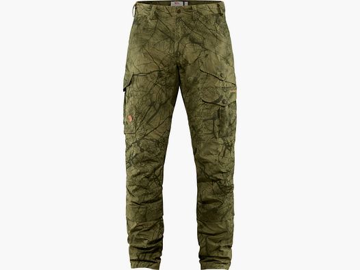 FJÄLLRÄVEN Barents Pro Hunting Trousers M Green Camo/ Deep Forest