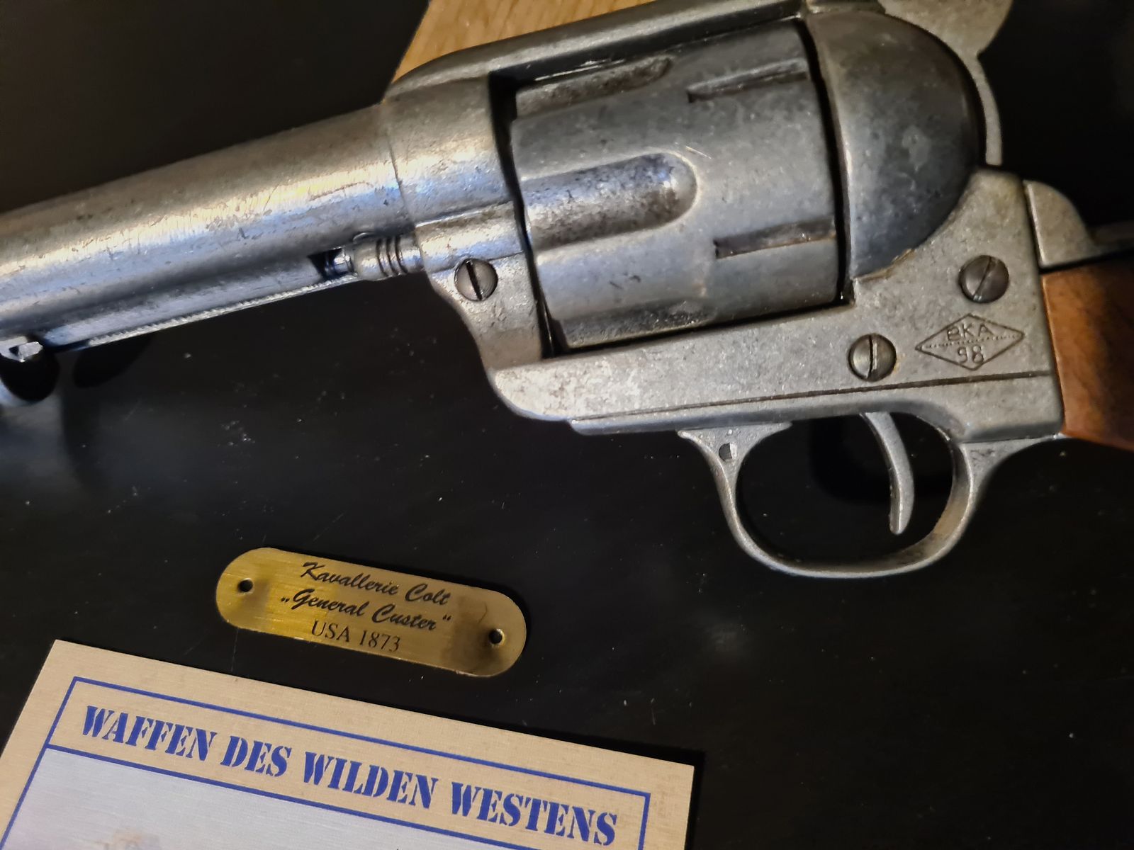 KAVALLERIE COLT GENERAL CUSTER Dekowaffe