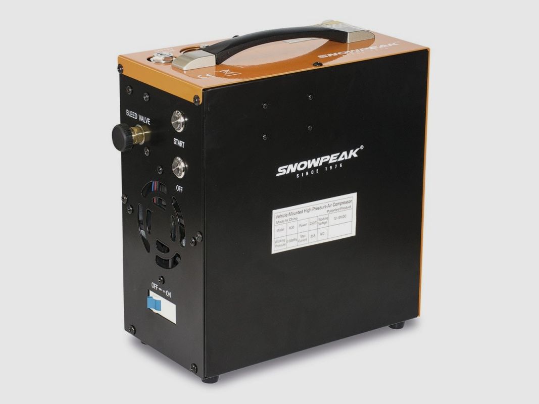 Tragbarer Kompressor SNOWPEAK K30-2, Bild 2 von 4