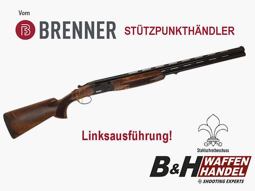 Brenner Linksausführung BF18 Black / BF 18 schwarz LL71cm LINKS
