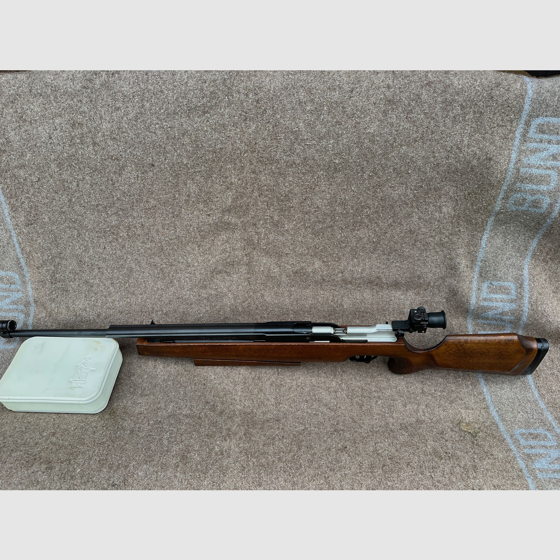 Haenel MLG 550 mit originalem Zubehör extrem selten