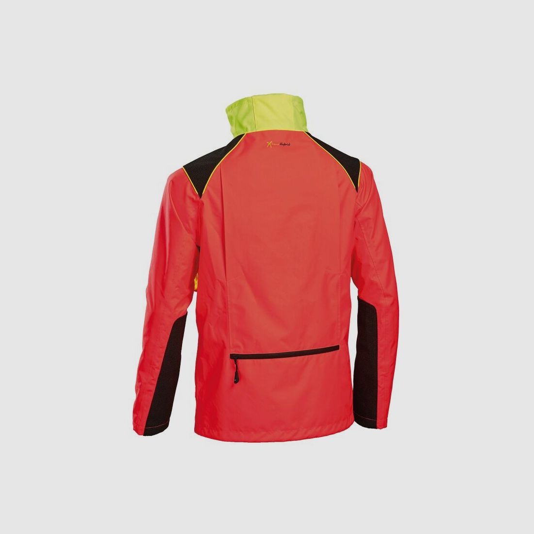 PSS X-treme Herren Hybrid-Schlupfjacke Neonrot/Neongelb