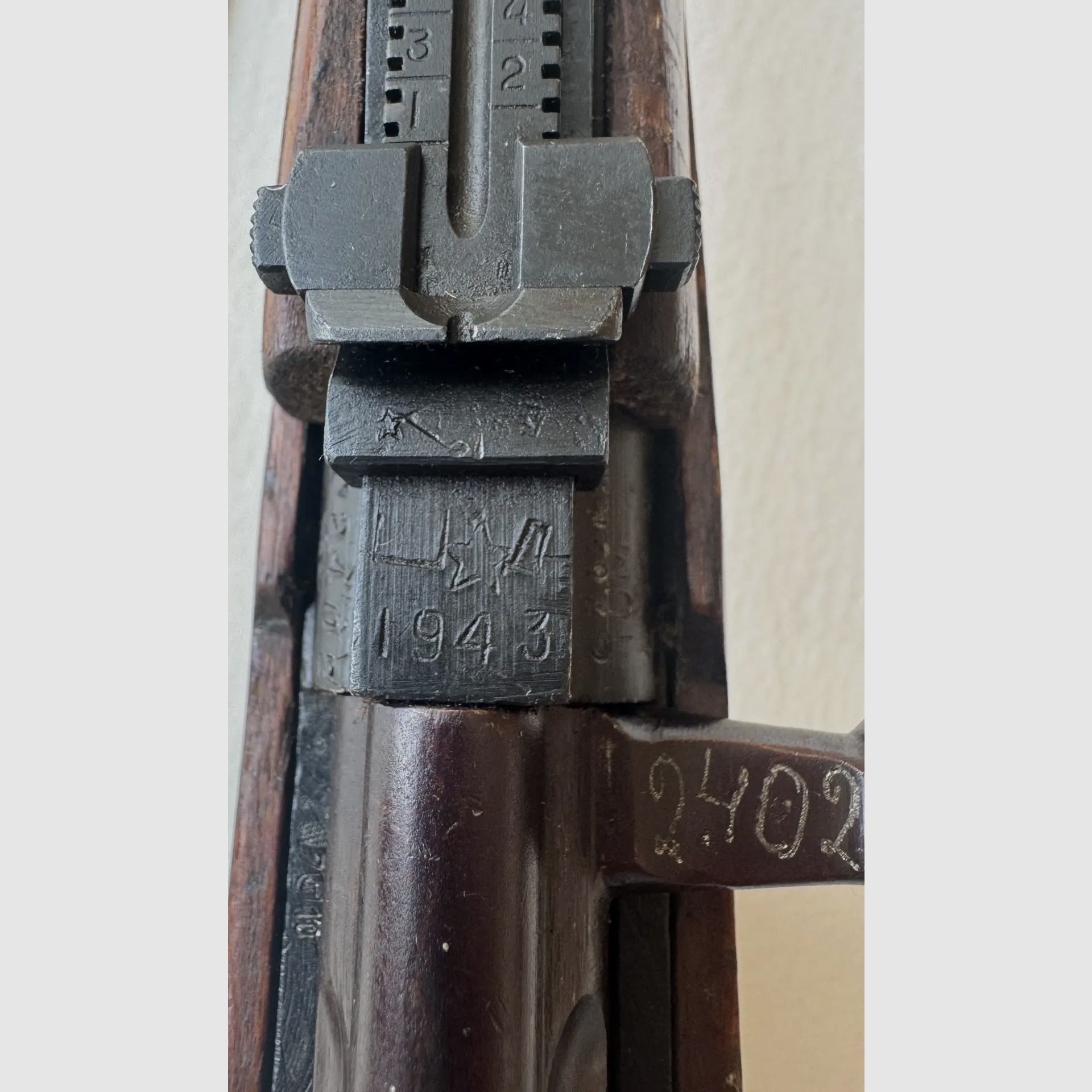 Tokarev SVT-40 self-loading rifle, caliber 7.62×54R