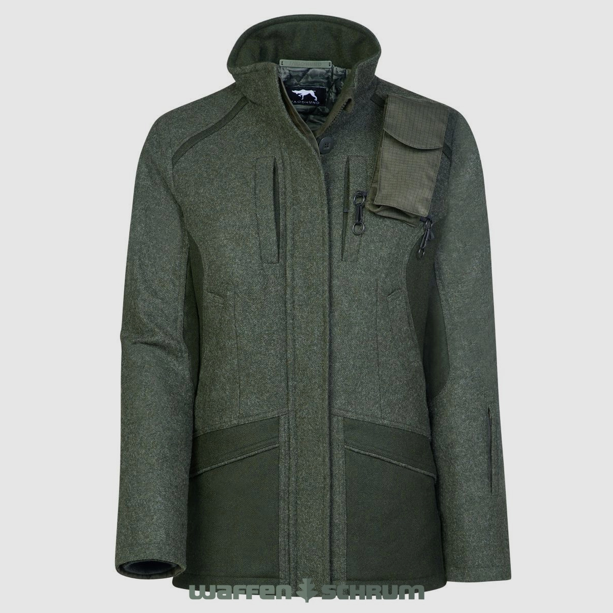 Jagdhund Lodenjacke Wildspitz Oliv