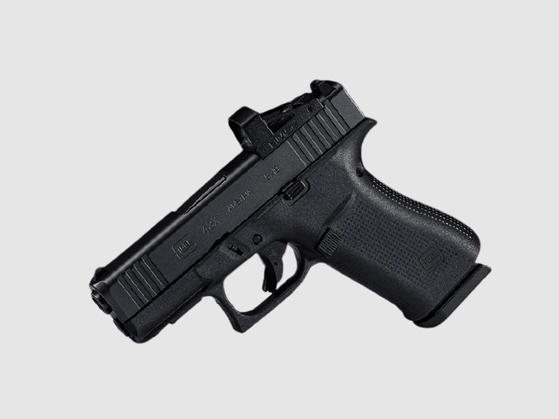 Glock 43X R MOS FS with Reddot 9mm Luger Pistol