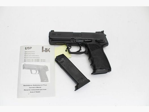 Pistolet H&K HK USP kaliber 9mm Luger z 2 magazynami 9mmLuger
