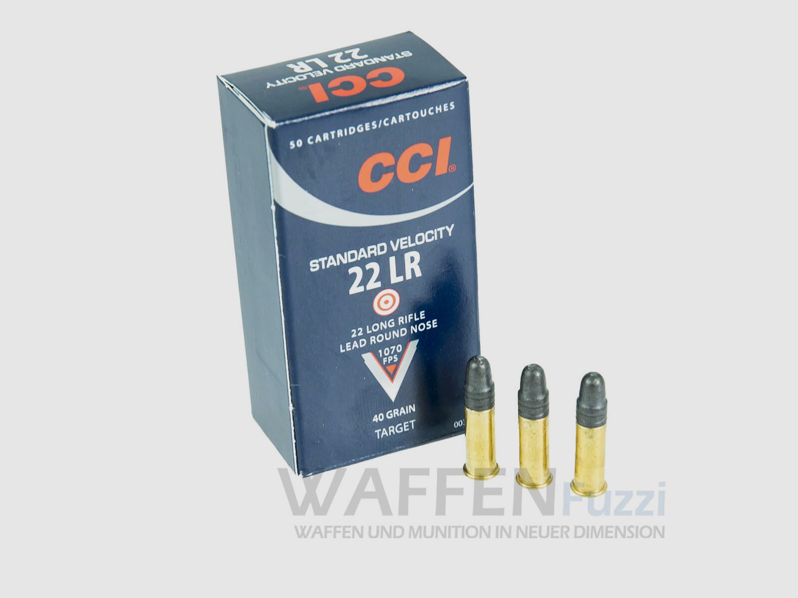 CCI Standard Velocity 40gr. caliber .22lr 50 shots