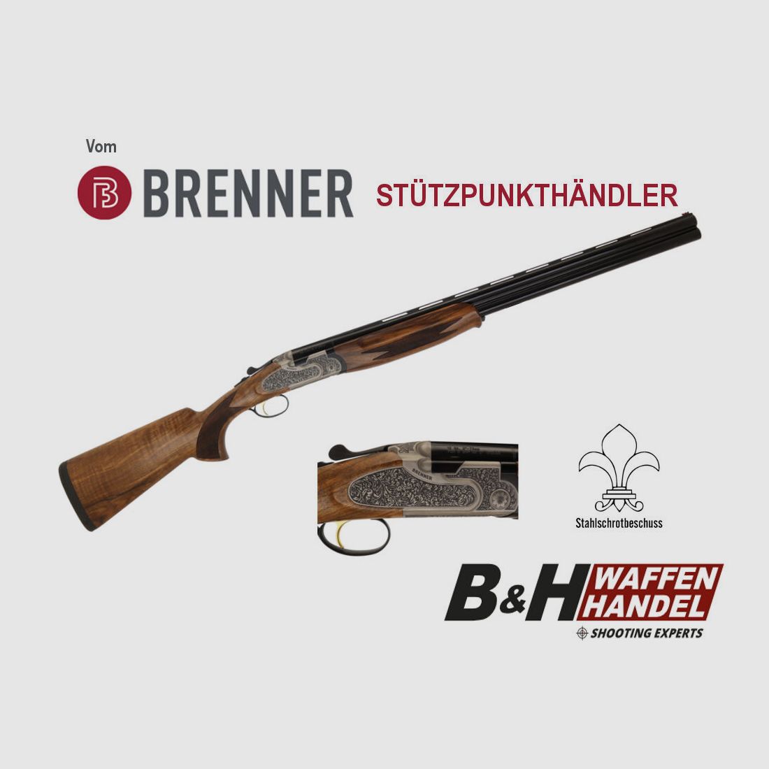 Brenner BF20 Premium Silber BF 20 Bockflinte