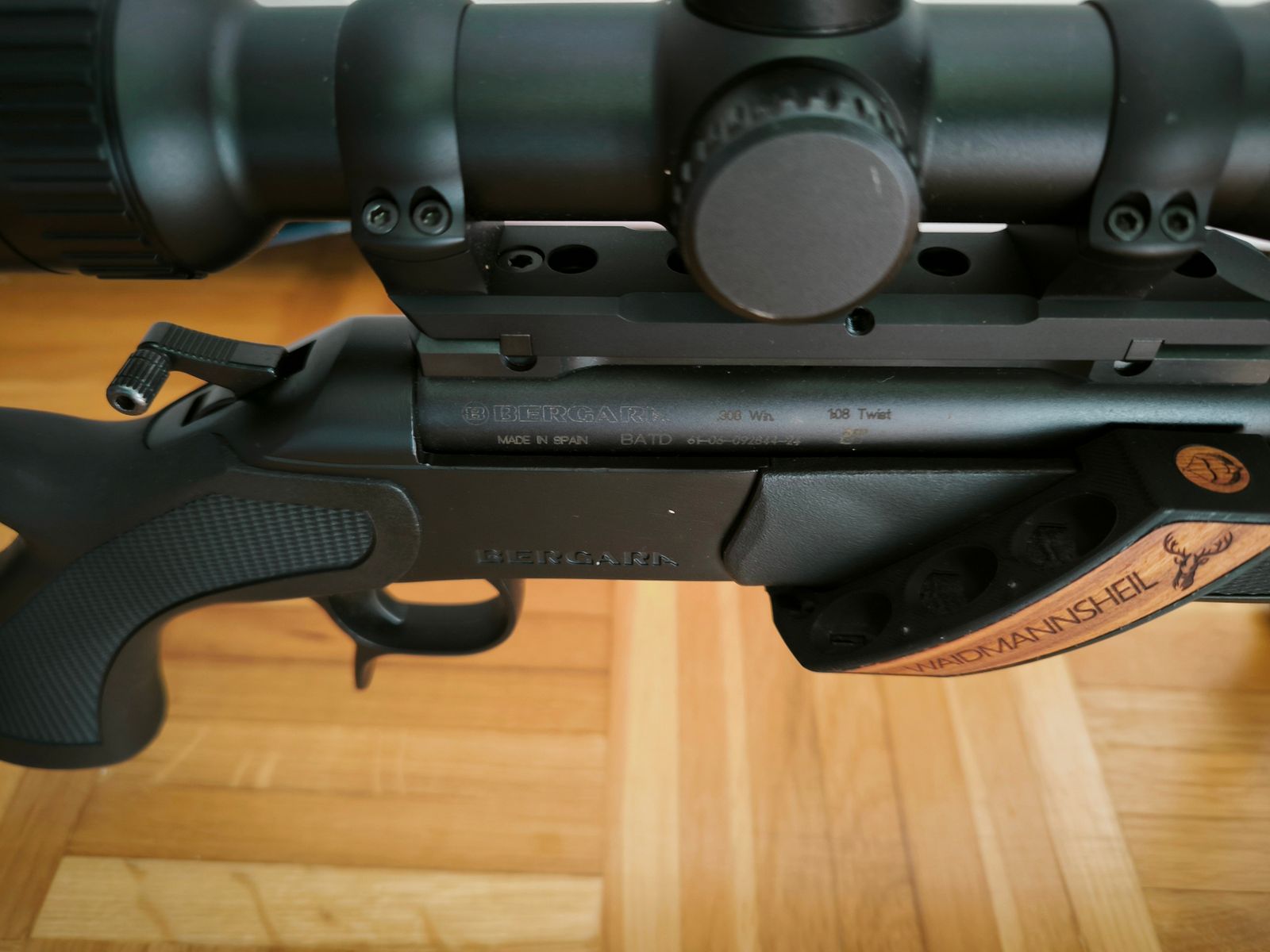 Bergara BA13 308cm mit Mündungsbremse und Optik 