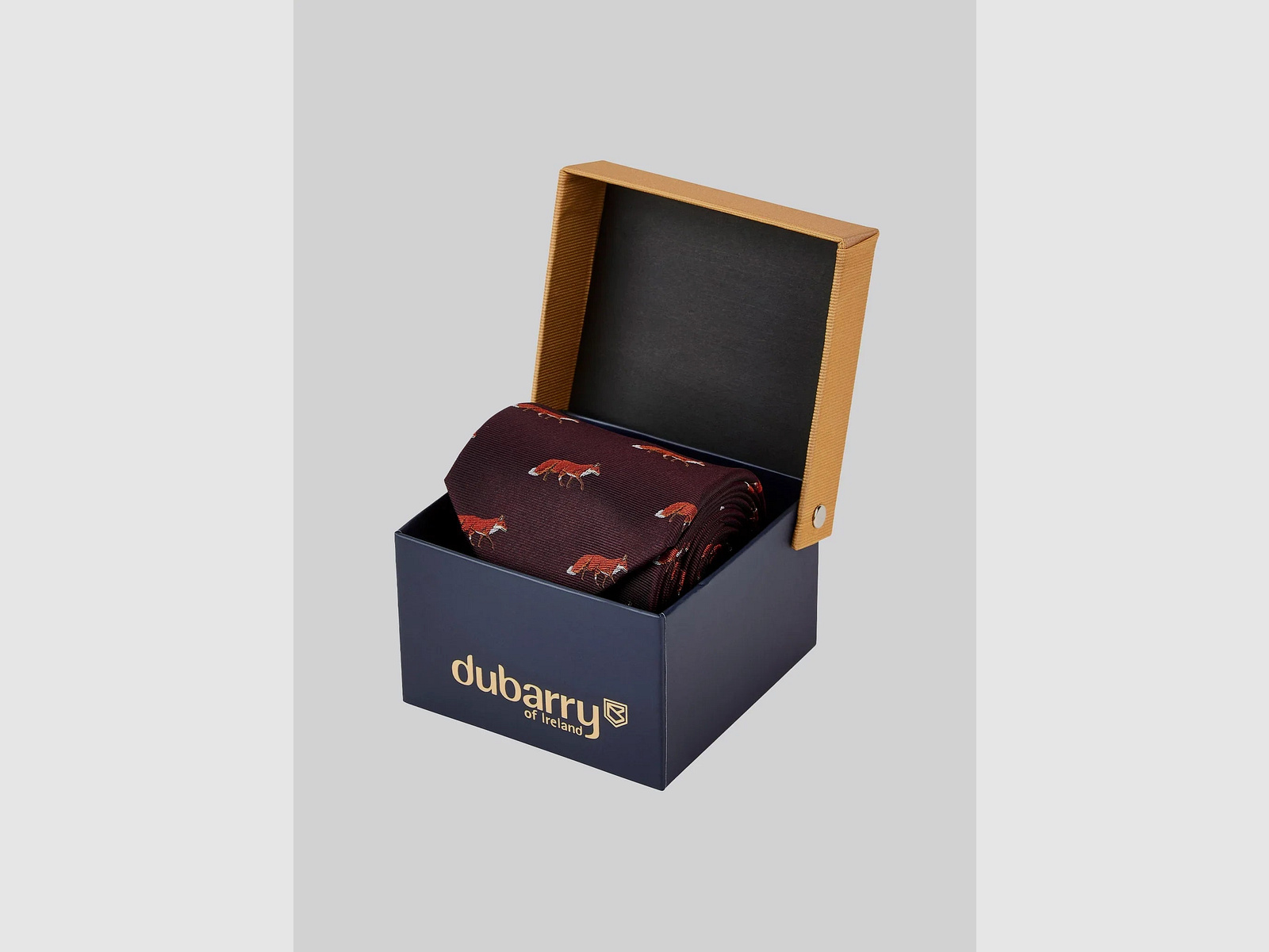 Dubarry of Ireland Krawatte Kavanagh mit Fuchs in Geschenkbox