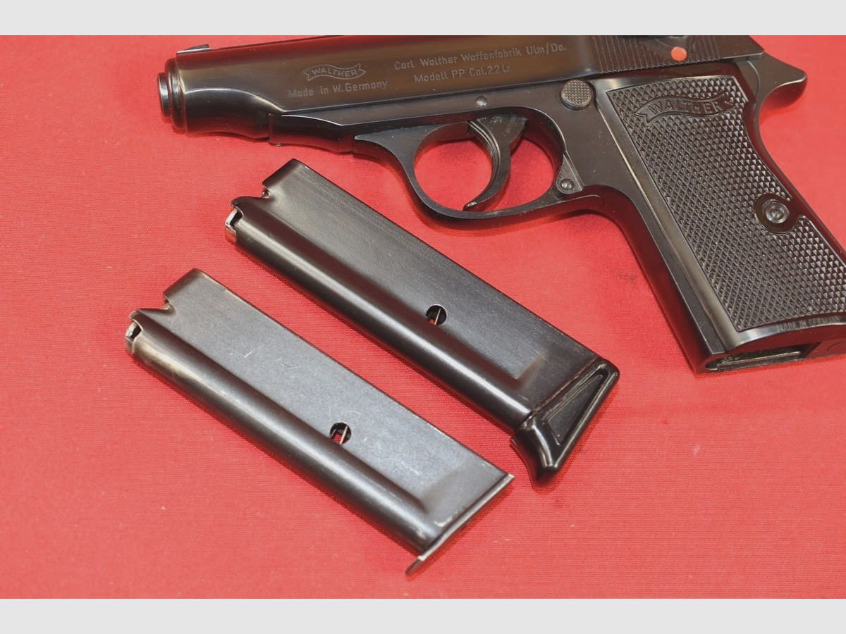 #7533 Pistola WALTHER PP, año 1972, cal. .22 LR, imagen 22 de 27