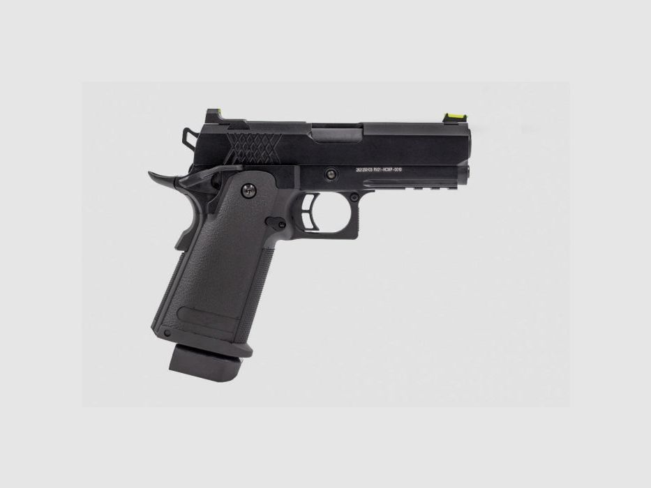 Replica GBB Nuprol Raven gas Hi-Capa 3.8 Pro 6 mm airsoft, immagine 4 di 4