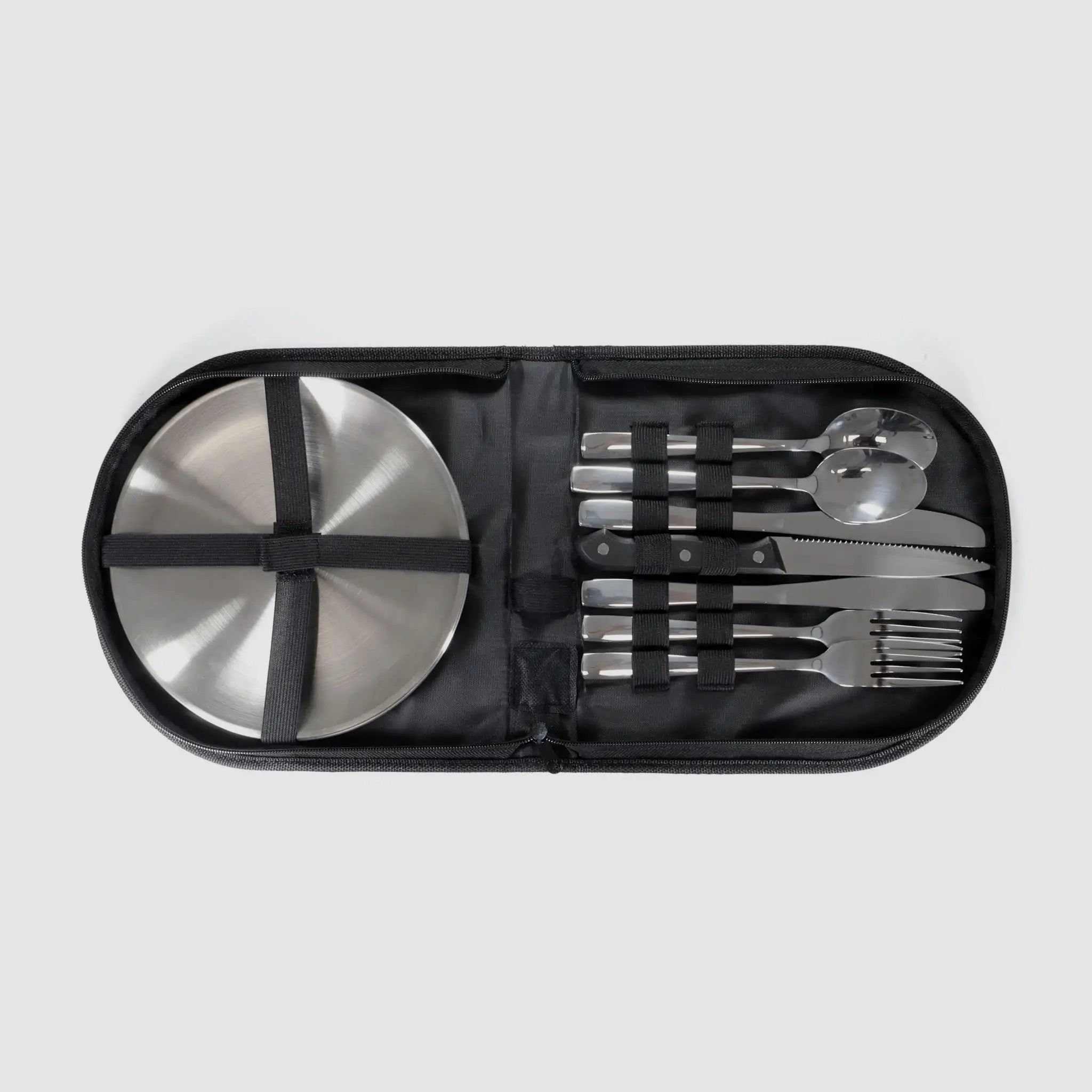 Origin Outdoors Ensemble de Vaisselle en Acier Inoxydable Rendezvous 2 Personnes