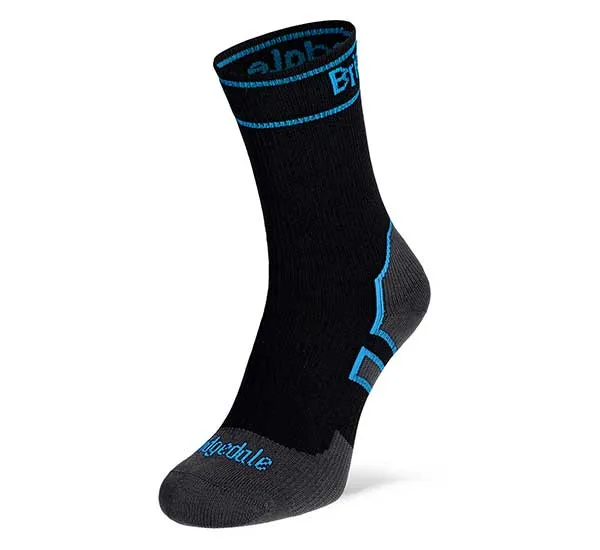 Skarpety wodoodporne Bridgedale StormSock Mid Boot - black/blue, zdjęcie 1 z 5