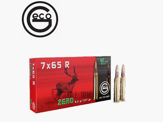 20 Munitions GECO cal 7x65R 127gr ZERO