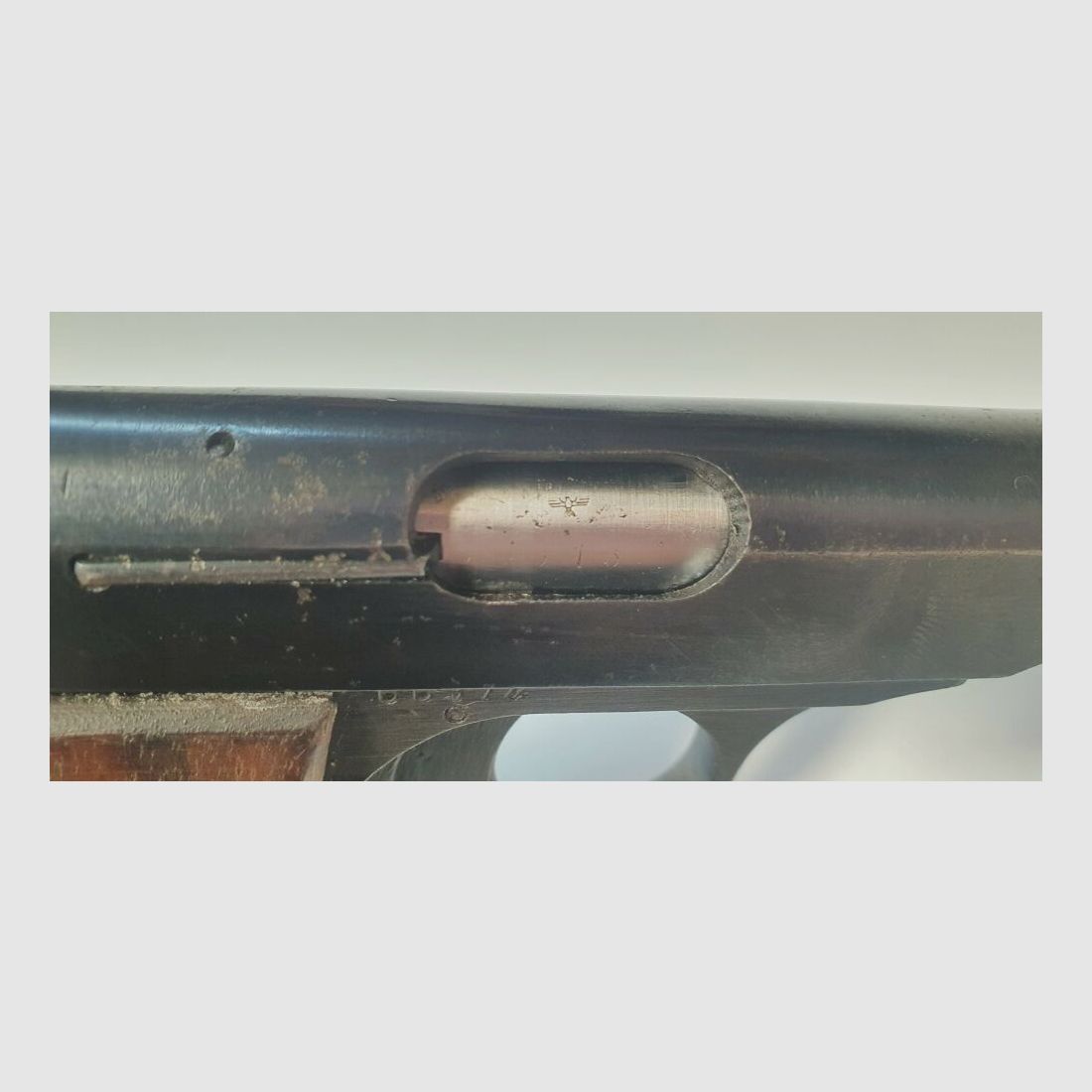 FABRIQUE NATIONALE D'ARMES DE GUERRE HERSTAL BELGIQUE! Przedmiot kolekcjonerski! Pistolet samopowtarzalny FN - 7.65mm Browning - Broń trofealna, zdjęcie 10 z 10
