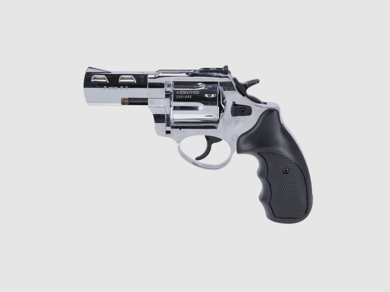 Zoraki R2 blank firing revolver 3 inch 9 mm chrome