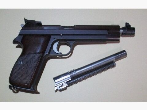 Pistole SIG P20-5 Target Sport 6 Zoll mit Zusatz Bleiflauf 210-5