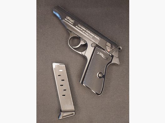 Walther PP pistola a salve cal. 9mm P.A.K. nera brunita (PTB 923)