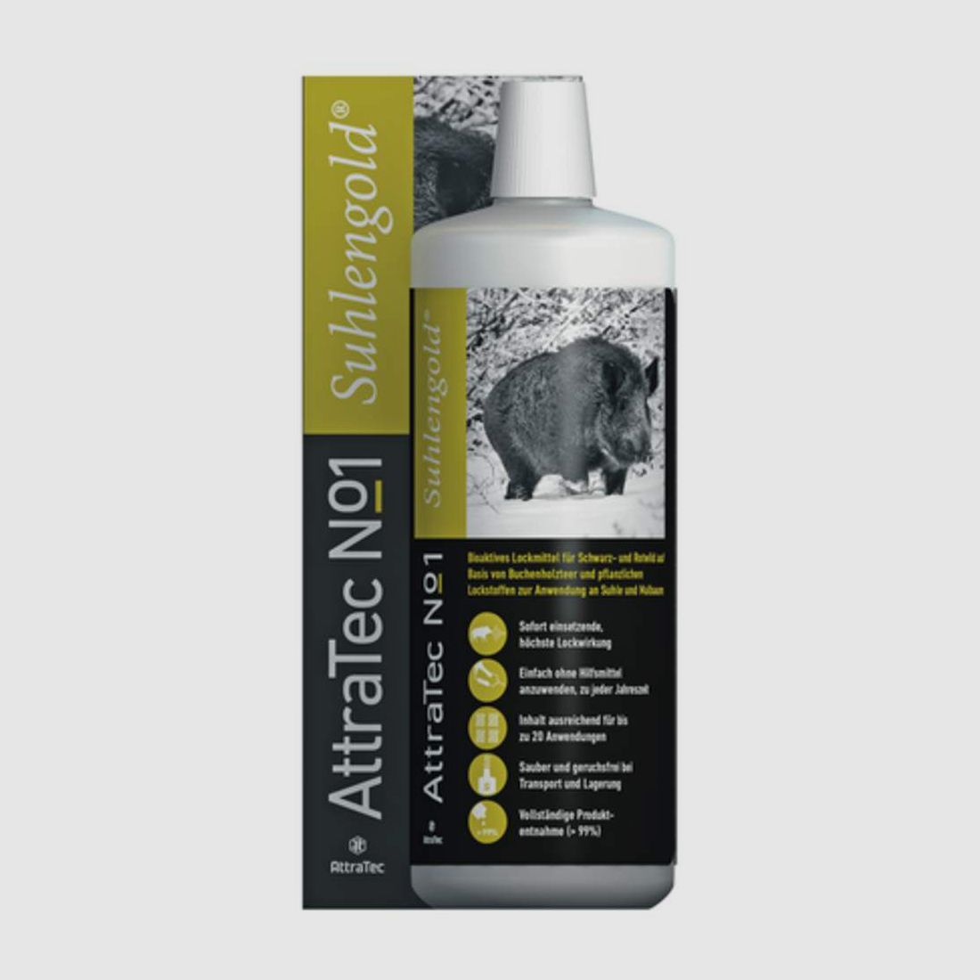 Attra Tec Nr 1 Suhlengold, 1,0 kg.