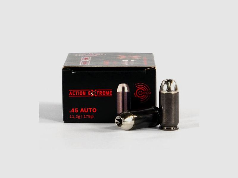 GECO .45 Auto, Action EXTREME 175 grs
