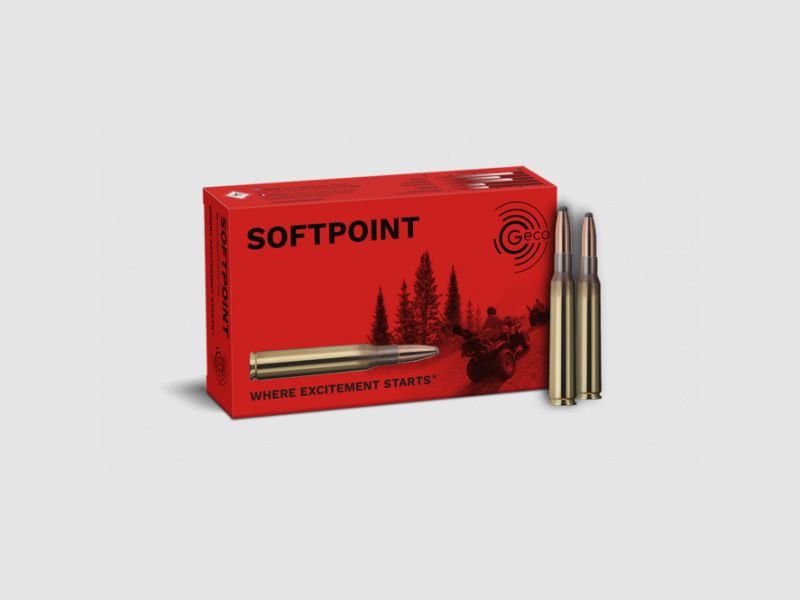 GECO BÜCHSENPATRONEN - 7x64 SOFTPOINT - 10,7 G / 165GRS. - 20 STÜCK