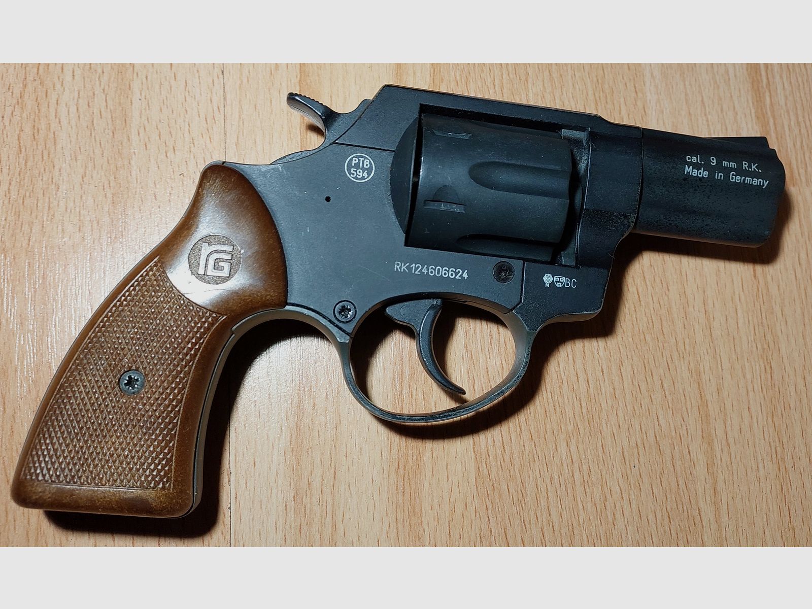 Röhm RG89 blank-firing revolver blued (PTB 594)