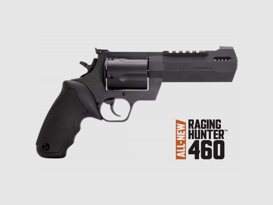 TAURUS RAGING HUNTER 460 S&W 5 1/8" BLACK, image 1 of 3