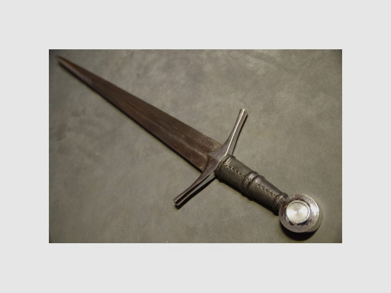 Schwert Mittelalter Einhänder Scheibenknauf