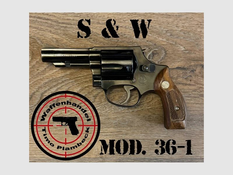 Revolver Smith & Wesson Modell 36-1 im Kaliber .38Special