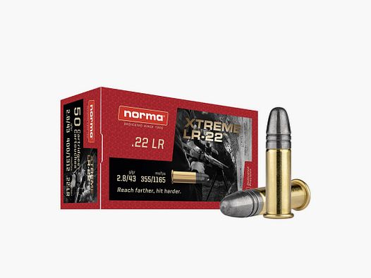 MUNITION 22LR NORMA 22LR XTREME LONG RANGE 2421115
