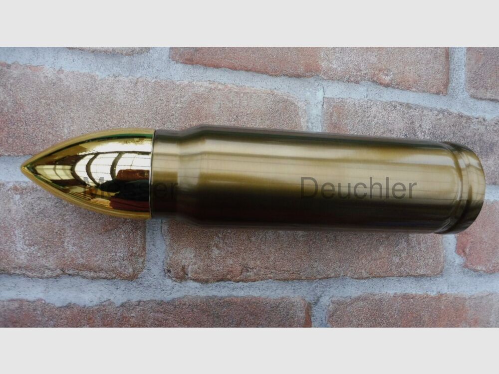 Thermosflasche Büchsenpatrone