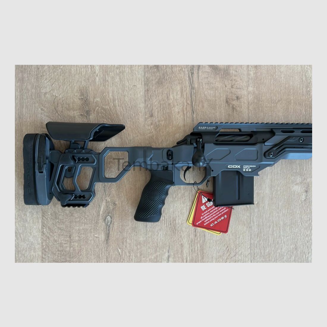 CADEX CDX-R7 CPS (w tym dwójnóg, hamulec wylotowy i kolce) .308Win