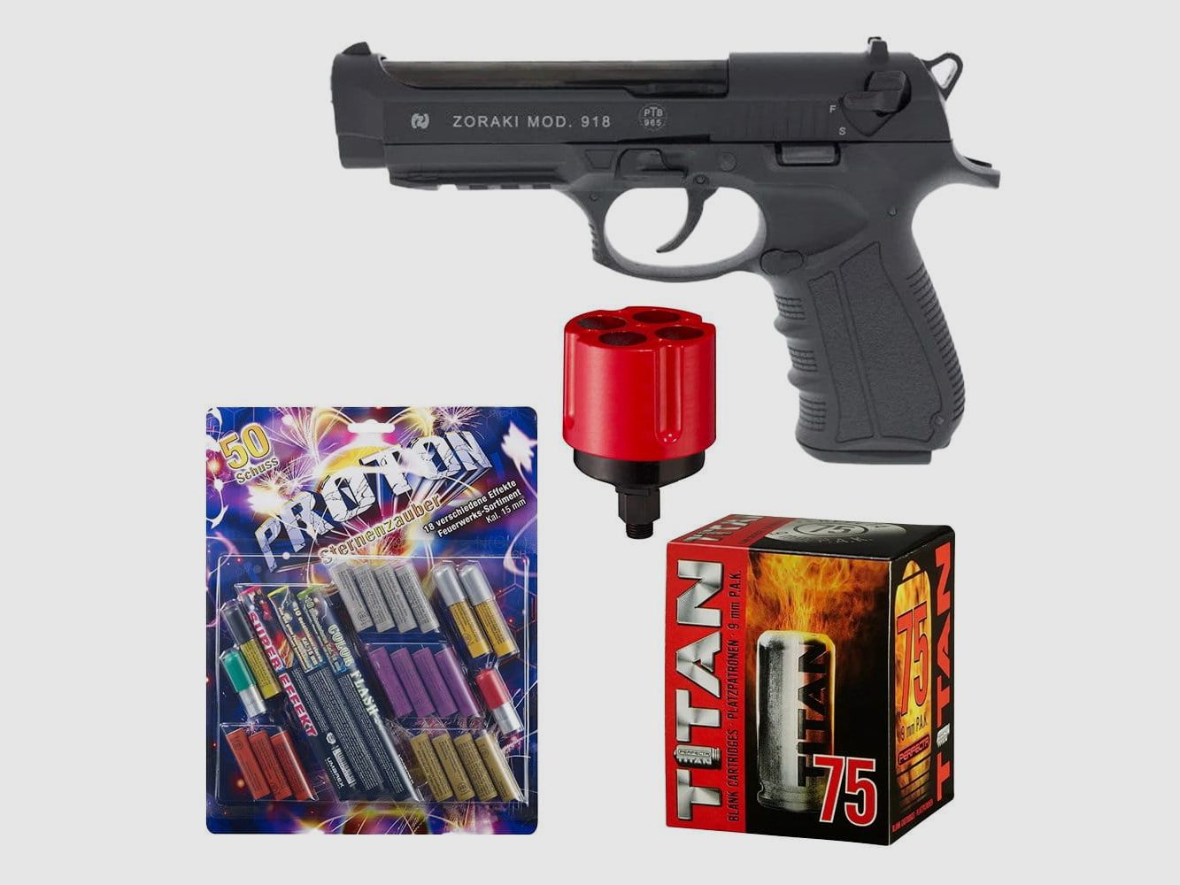 Silvester Set Zoraki 918 Vuurwerk