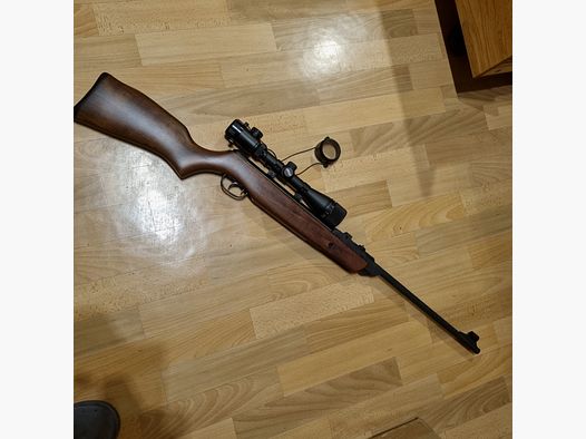 Gamo Multishot, Knicker 4,5 mm, mit ZF Walther