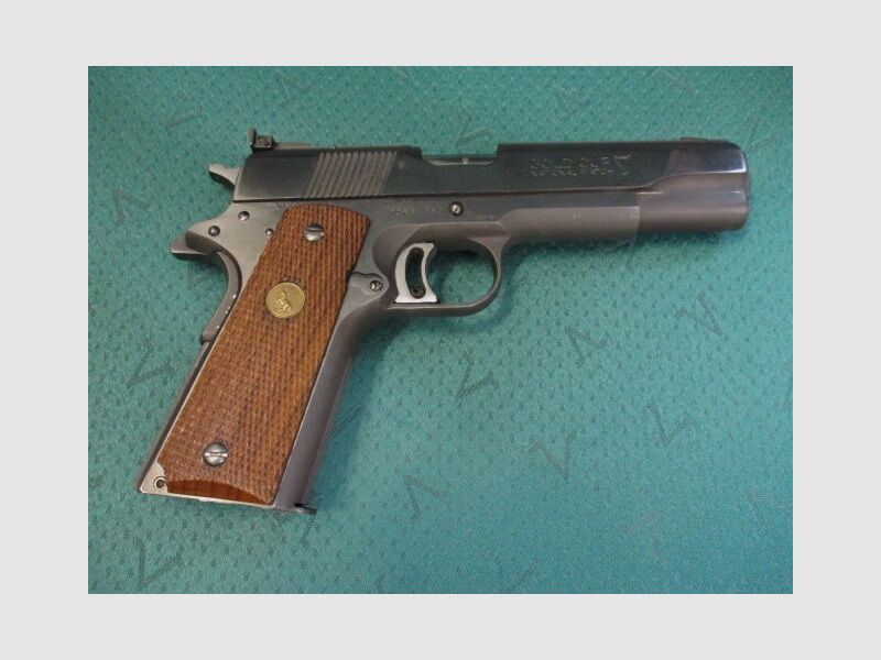 Sportpistool Pistool Colt Gold Cup Series 70 zeer goed 1911