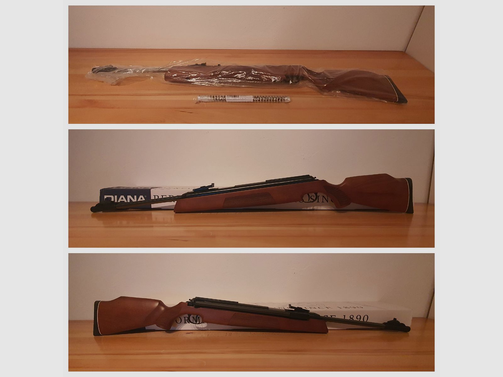 Karabinek pneumatyczny Diana 54 / Diana54 Airking w kalibrze 4,5 mm ( lufa stała / boczny naciąg )