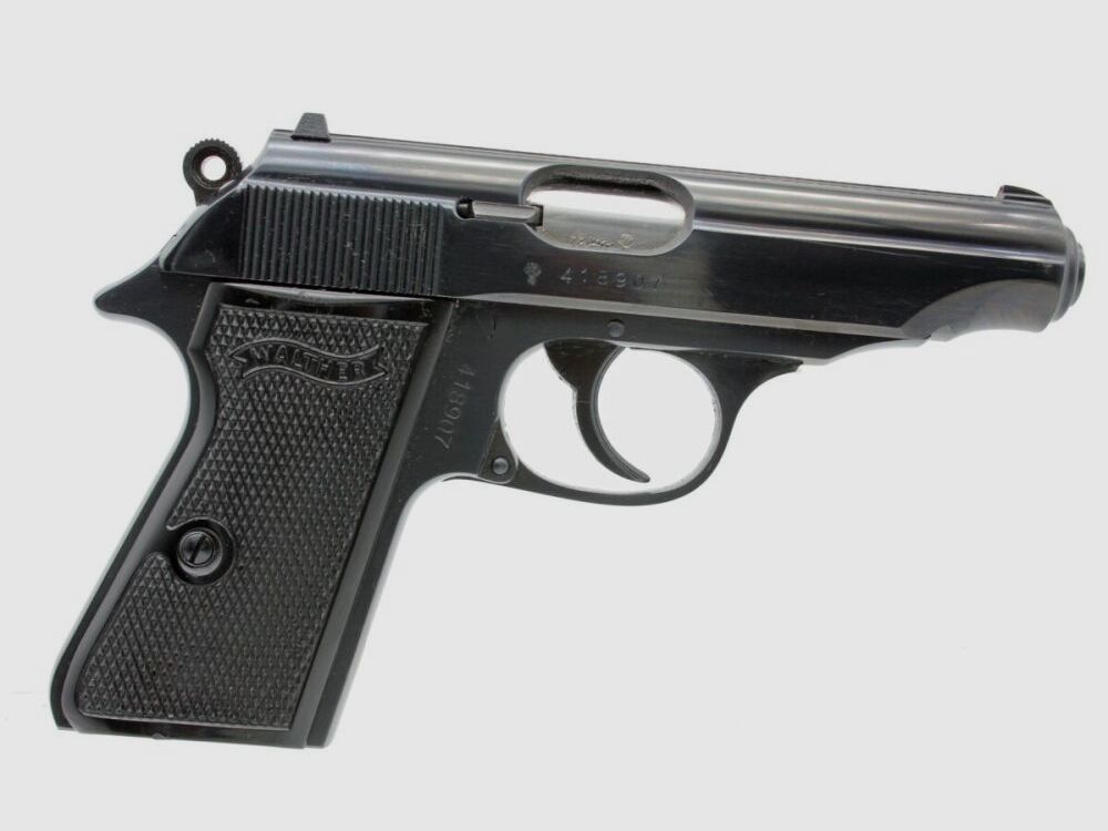 Walther Sport- und Behördenwaffen Walther PP Kal. 7,65 brow. Top BJ 72